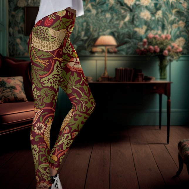 William Morris Strawberry Thief Leggings (Créateur téléchargé)