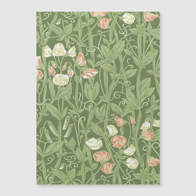 William Morris Sweet Pea Floral Design (Devant)