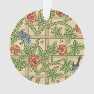 William Morris Trellis Design classique de papier