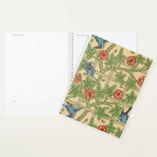 William Morris Trellis Design classique de papier