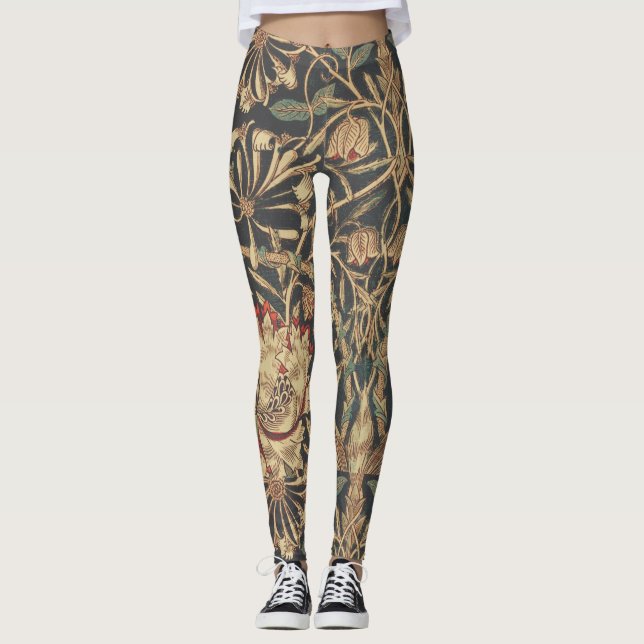 William Morris VINE Leggings MOTIFS (Devant)