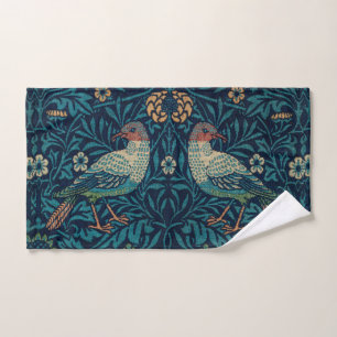 William Morris Vintage Blue Birds Motif 