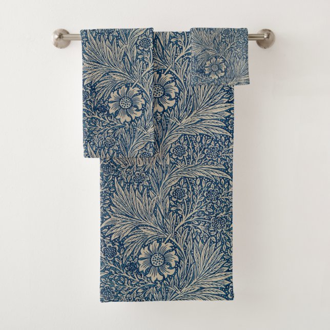 William Morris Vintage Blue Floral (En situation)