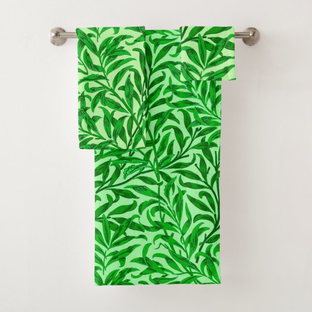 William Morris Willow Bough, Emerald Green (En situation)