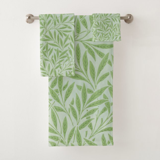 William Morris Willow Flower Classic Green (En situation)