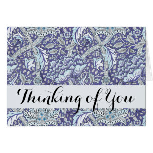 William Morris Windrush fleurs bleues