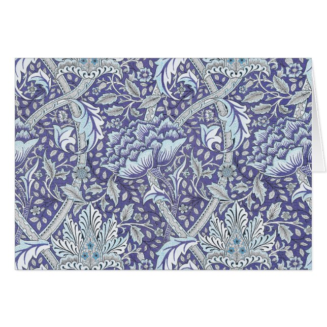 William Morris Windrush fleurs bleues (Devant horizontal)