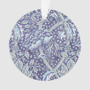 William Morris Windrush Motif Bleu Floral