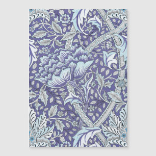William Morris Windrush motif floral bleu