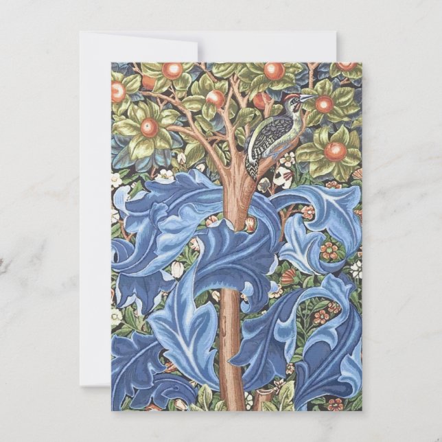 William Morris Woodpecker Tapestry (Devant)