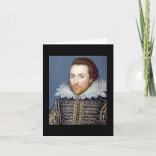 William Shakespeare Carte à thème Note