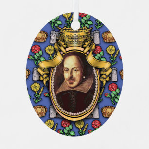 William Shakespeare Ornement métallique