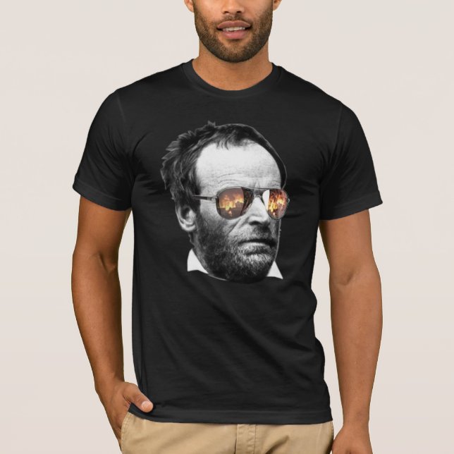 William T. Sherman : La peur est le T-shirt du déb (Devant)