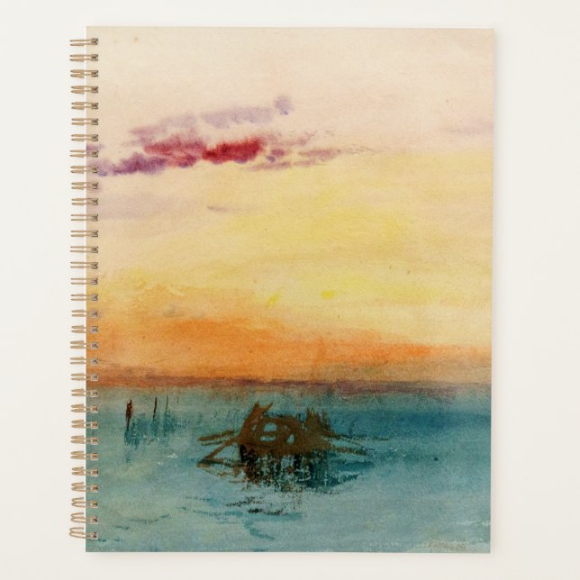 William Turner - La lagune près de Venise au couch (Devant)