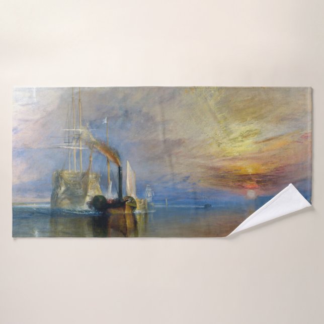 William Turner - Le Fighting Temeraire (Serviette de bain)