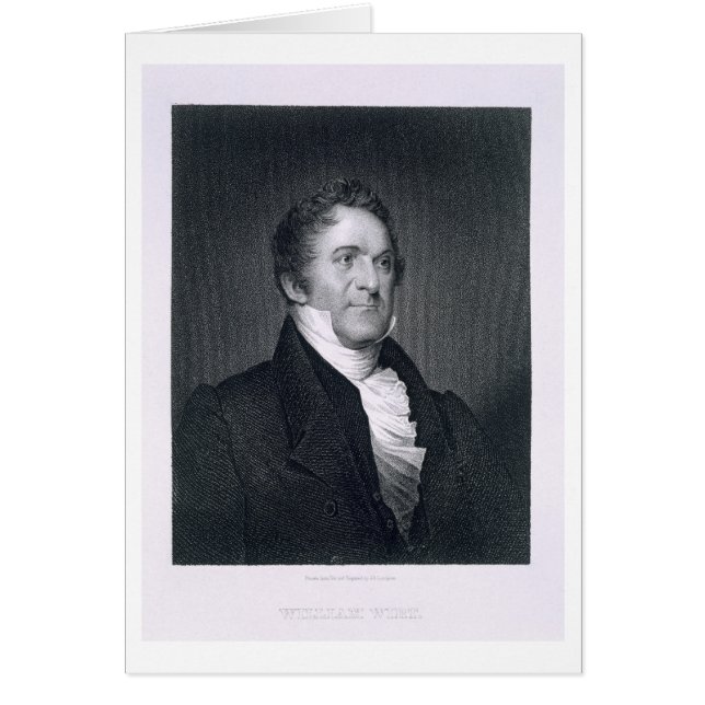 William Wirt (gravure) (Devant)