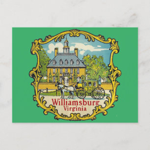 Williamsburg Virginia - Carte postale