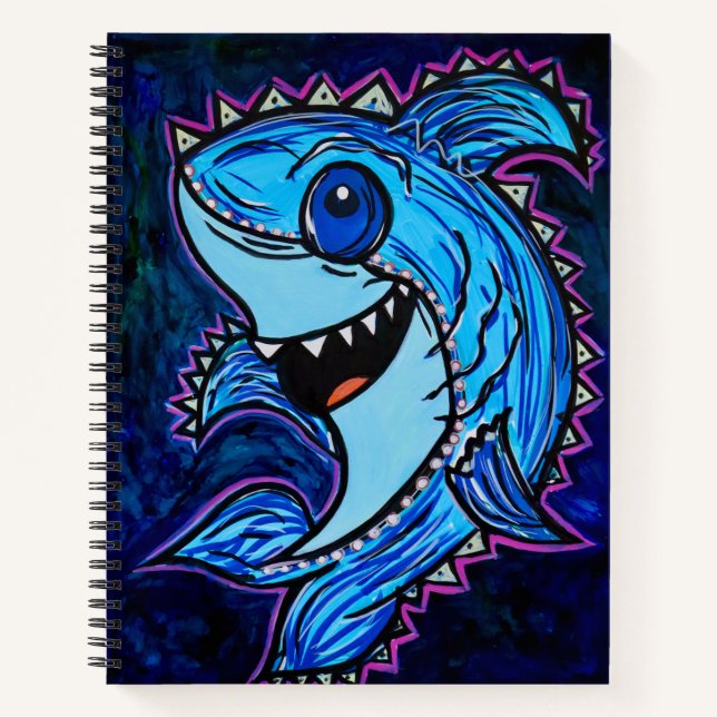 Willis le Requin : Cahier fantaisiste pour l'école (Devant)