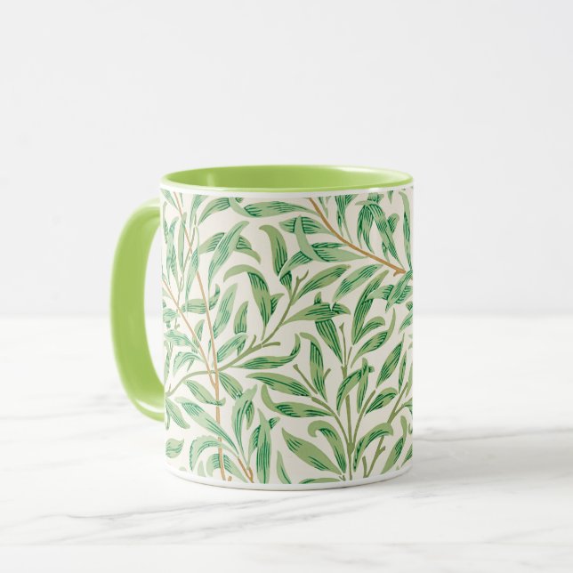 Willow Motif, William Morris Coffee Mug (Devant gauche)