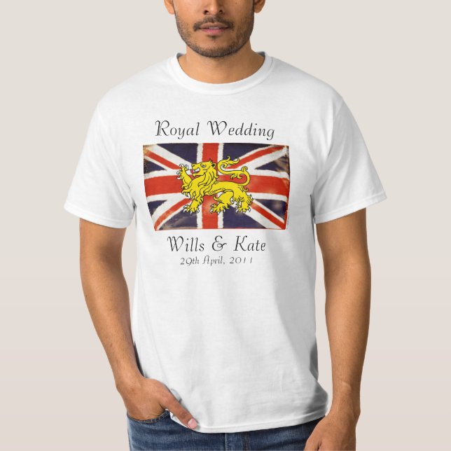 Wills & Kate Royal Mariage T-Shirt (Basic) (Devant)