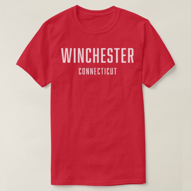 Winchester Connecticut TShirt (Design devant)