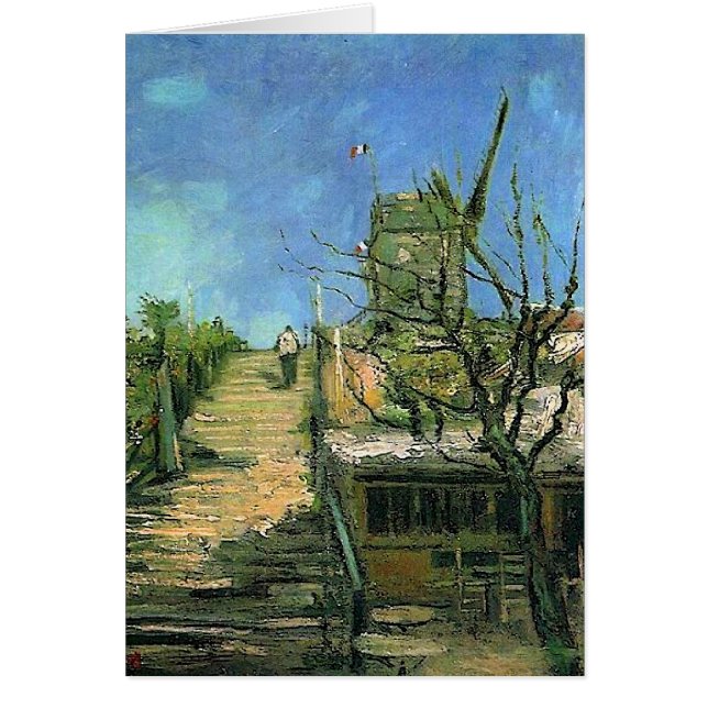 Windmill on Montmartre (F271) Van Gogh Fine Art (Devant)