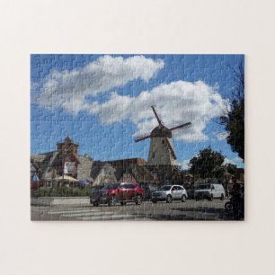 Windmill Solvang California Jigsaw Puzzle
