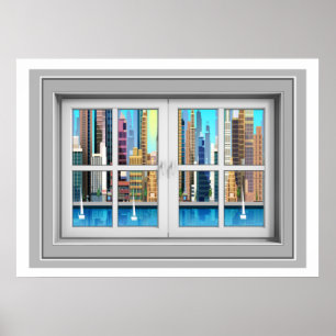 Window View Poster