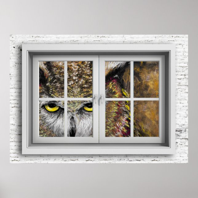 Window View Poster (Devant)