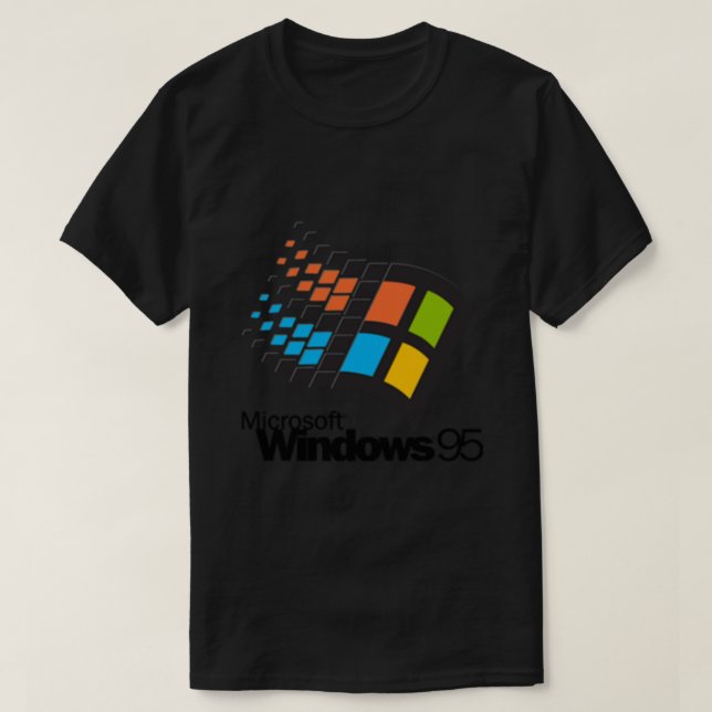 Windows 95 - Petit Logo Essential T-Shirt (Design devant)