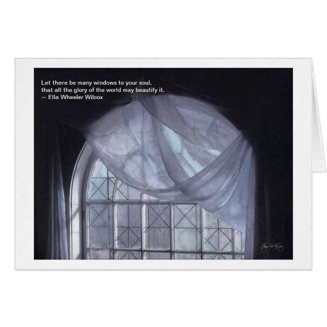 "Windows carte à votre âme" (Devant Horizontal)