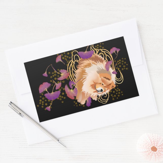 WINDSONG - Chow carré stickers (Enveloppe)