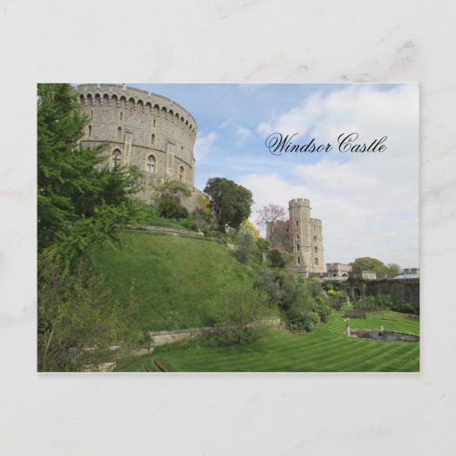Windsor Castle England Carte postale Voyage (Devant)