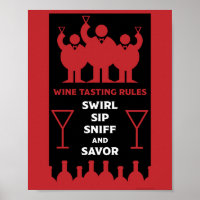 Wine Tasters  Poster