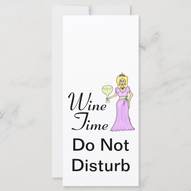 "Wine Time" WineWomenDesigns.com Promotions (Devant)