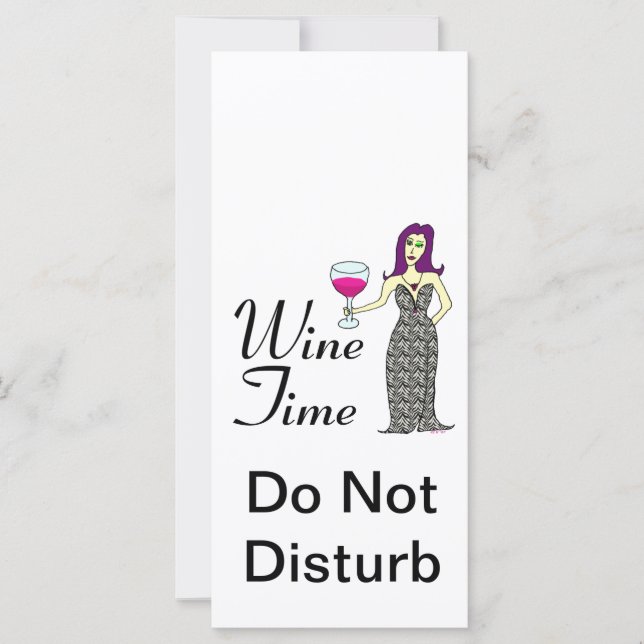 "Wine Time" WineWomenDesigns.com Promotions (Devant)