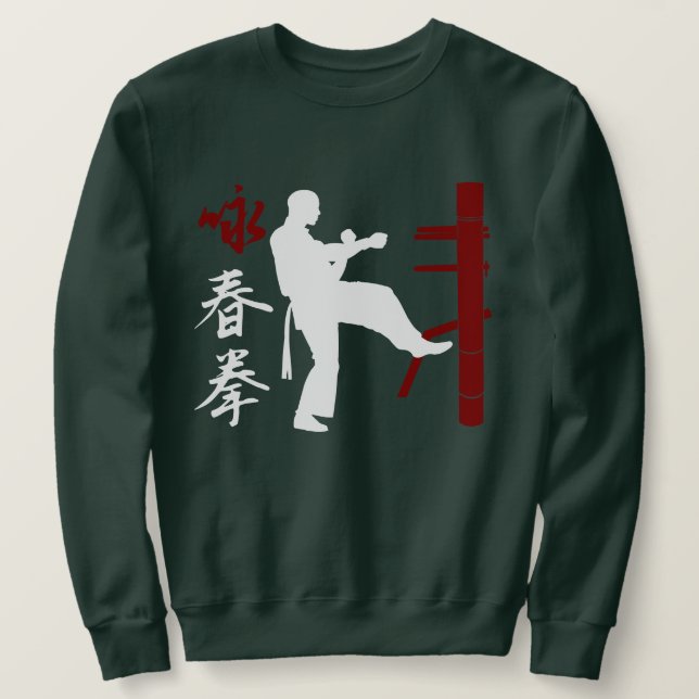 Wing Chun Kung Fu Sweatshirt (Design devant)