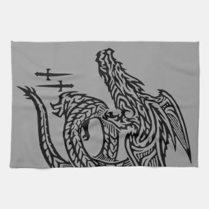 Wing Dragon Serviettes de cuisine