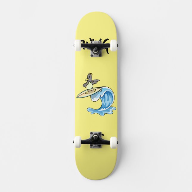 WING IT SURFING DUCK SKATEBOARD (Recto)