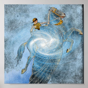 Winged Horse Poster