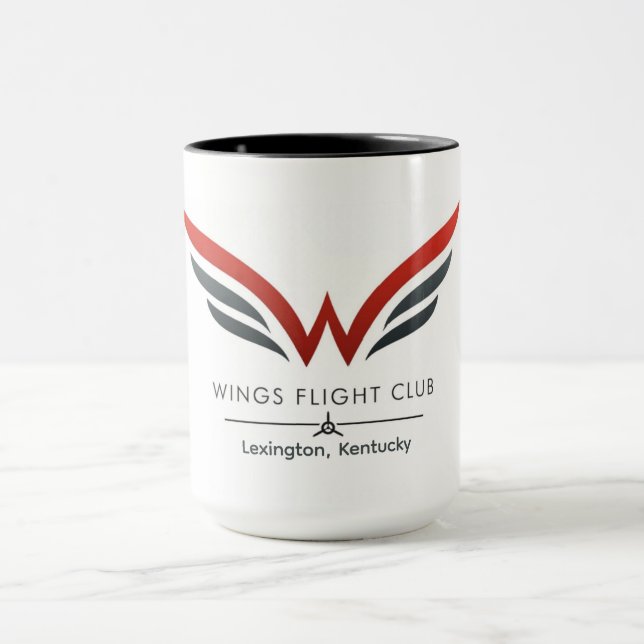 Wings Flight Club Coffee Mug (Centre)
