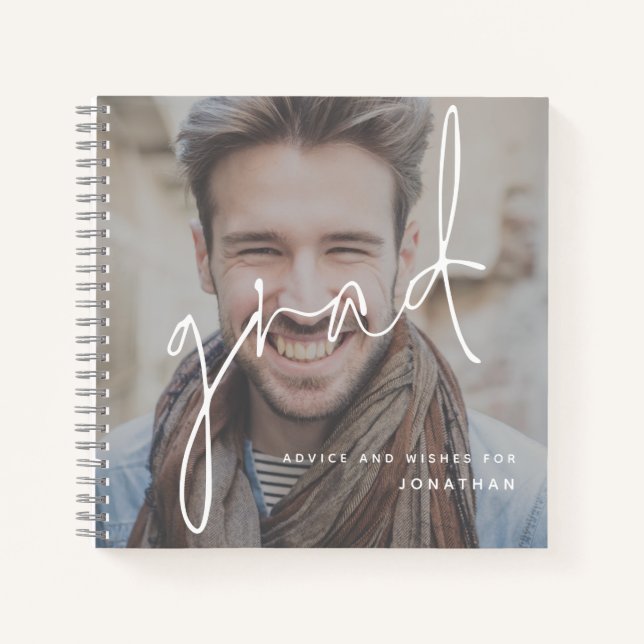 Wings for Grad Photo Dark Overlay livre d'invités (Devant)