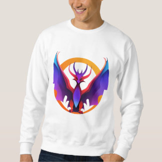 Wings of Freedom Dragon Design Sweatshirt