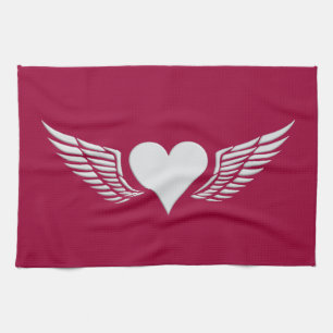 Wings of Love serviettes de cuisine personnalisées