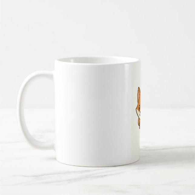 Winking fox mug (Gauche)