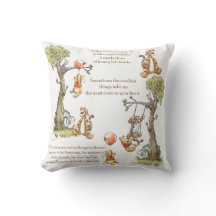Winnie le Coussin de l'ourson; bois de cent acres