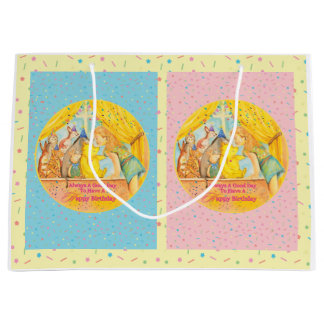 winnie the pooh grand sac cadeau - fille