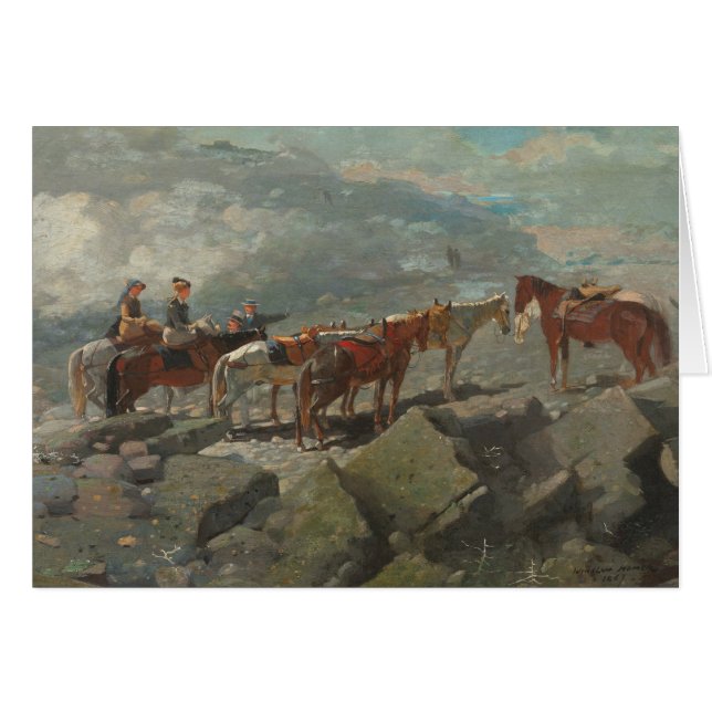 Winslow Homer - Mont Washington (Devant horizontal)