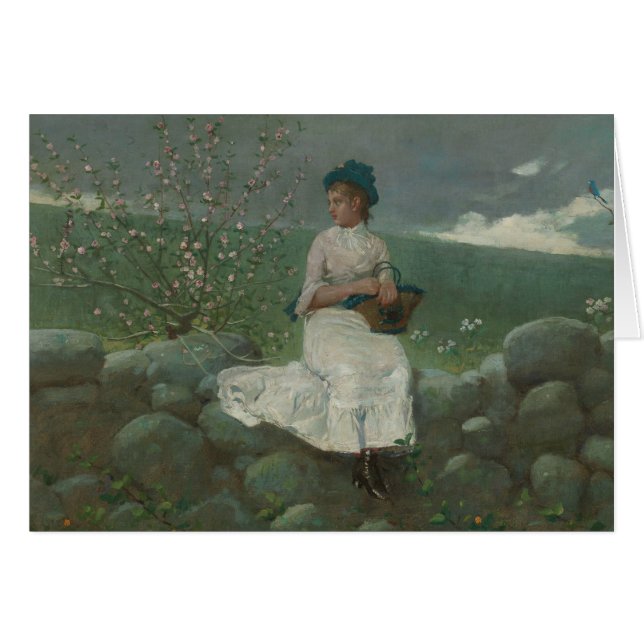 Winslow Homer - Peach Blossoms (Devant horizontal)