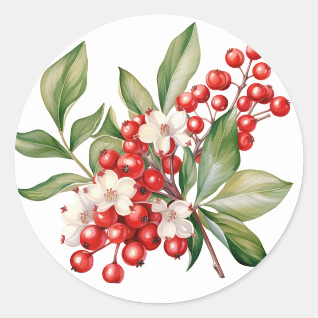 Winter Berry Stickers (Devant)